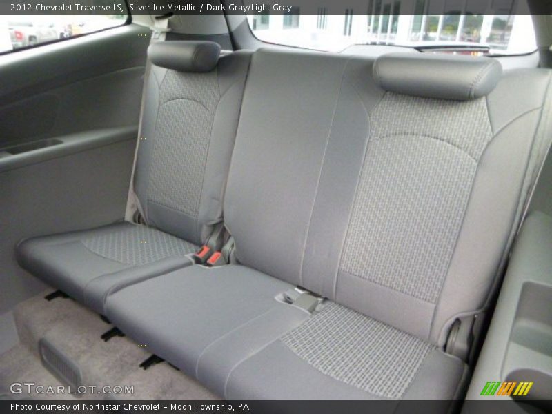 Silver Ice Metallic / Dark Gray/Light Gray 2012 Chevrolet Traverse LS