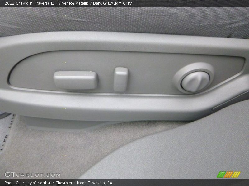 Silver Ice Metallic / Dark Gray/Light Gray 2012 Chevrolet Traverse LS