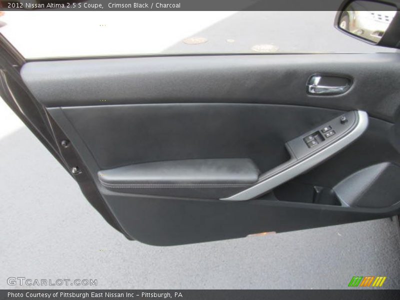 Crimson Black / Charcoal 2012 Nissan Altima 2.5 S Coupe