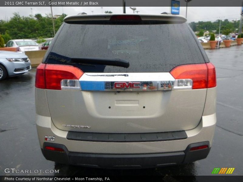 Gold Mist Metallic / Jet Black 2011 GMC Terrain SLT