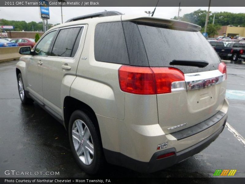 Gold Mist Metallic / Jet Black 2011 GMC Terrain SLT
