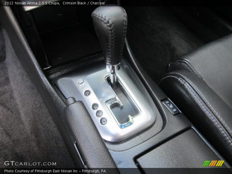 Crimson Black / Charcoal 2012 Nissan Altima 2.5 S Coupe