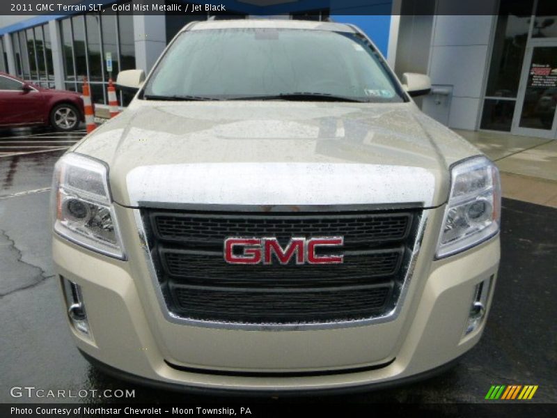 Gold Mist Metallic / Jet Black 2011 GMC Terrain SLT