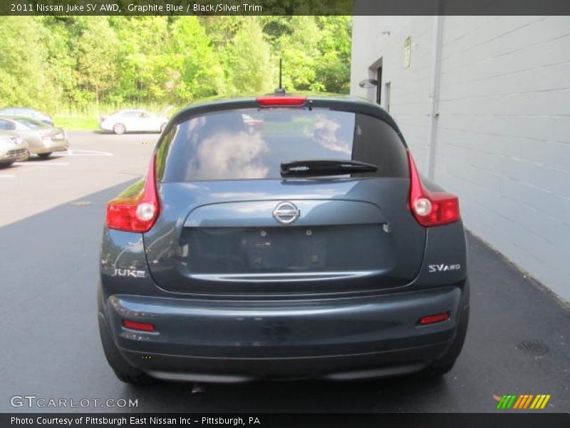 Graphite Blue / Black/Silver Trim 2011 Nissan Juke SV AWD