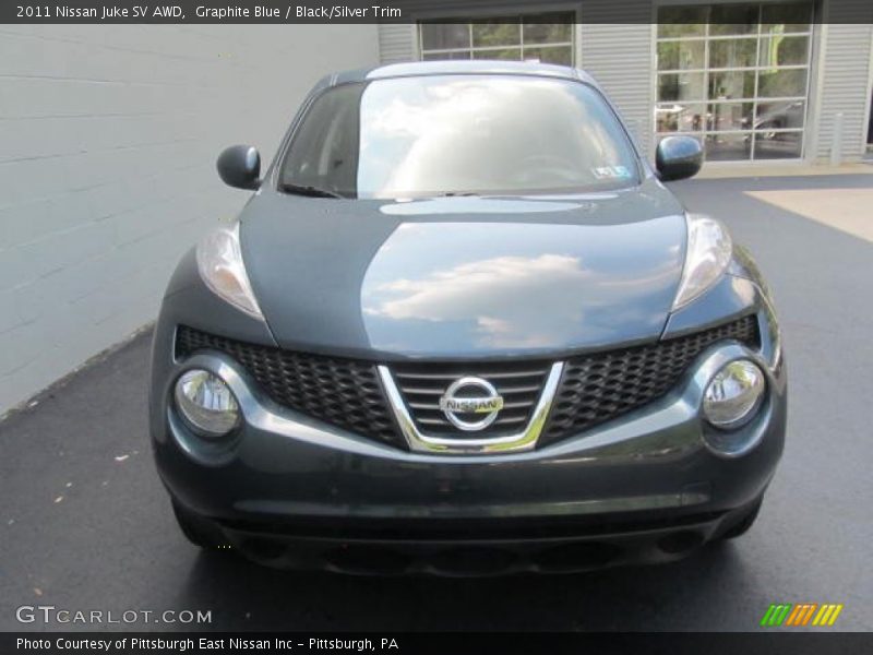 Graphite Blue / Black/Silver Trim 2011 Nissan Juke SV AWD