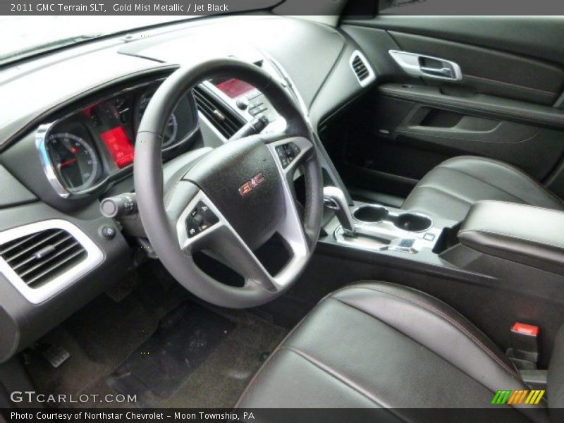 Gold Mist Metallic / Jet Black 2011 GMC Terrain SLT