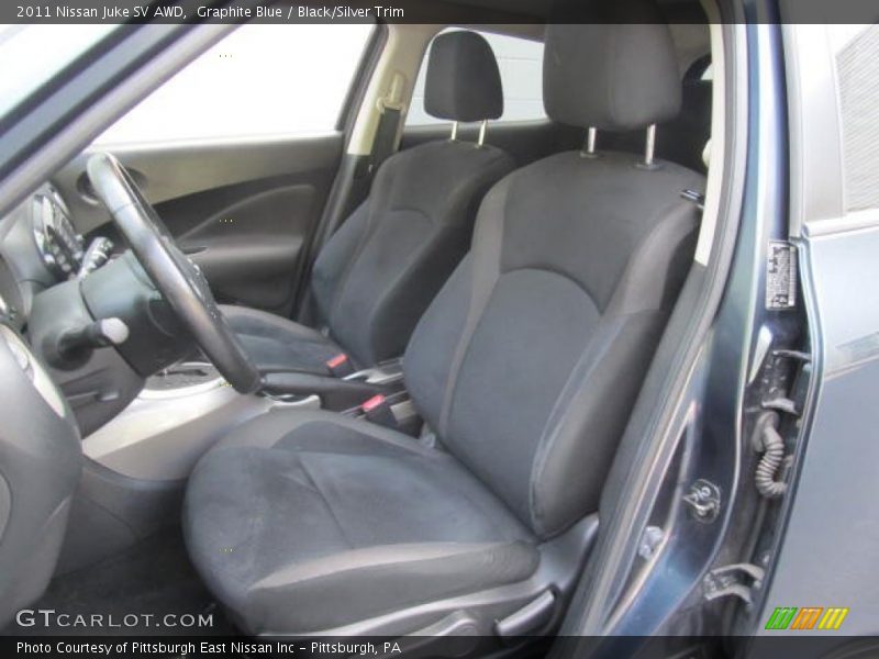 Graphite Blue / Black/Silver Trim 2011 Nissan Juke SV AWD