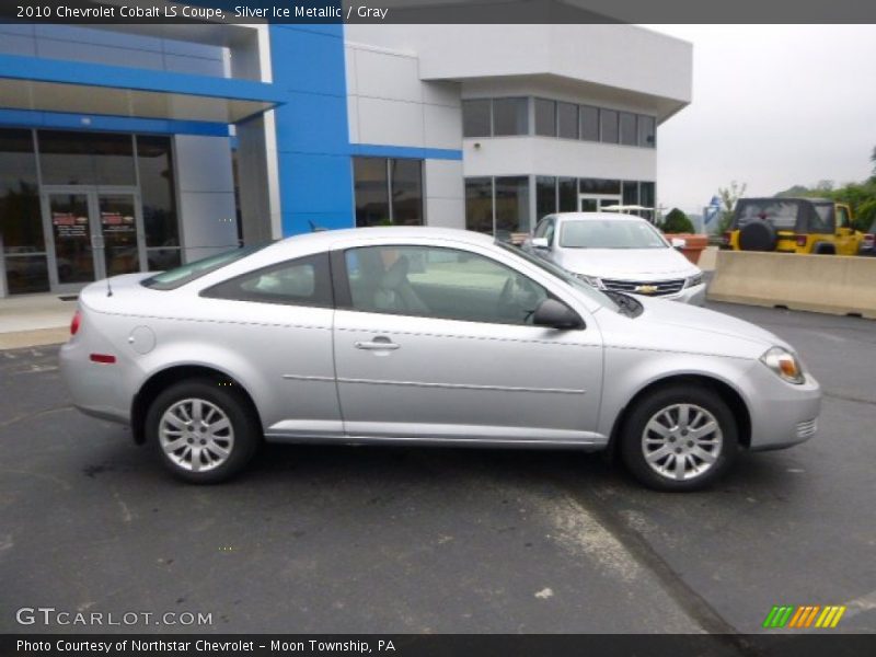 Silver Ice Metallic / Gray 2010 Chevrolet Cobalt LS Coupe