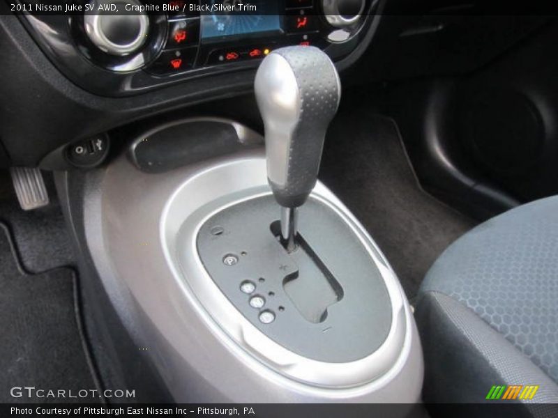  2011 Juke SV AWD Xtronic CVT Automatic Shifter