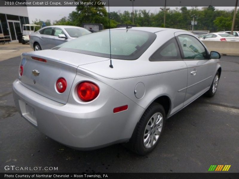Silver Ice Metallic / Gray 2010 Chevrolet Cobalt LS Coupe
