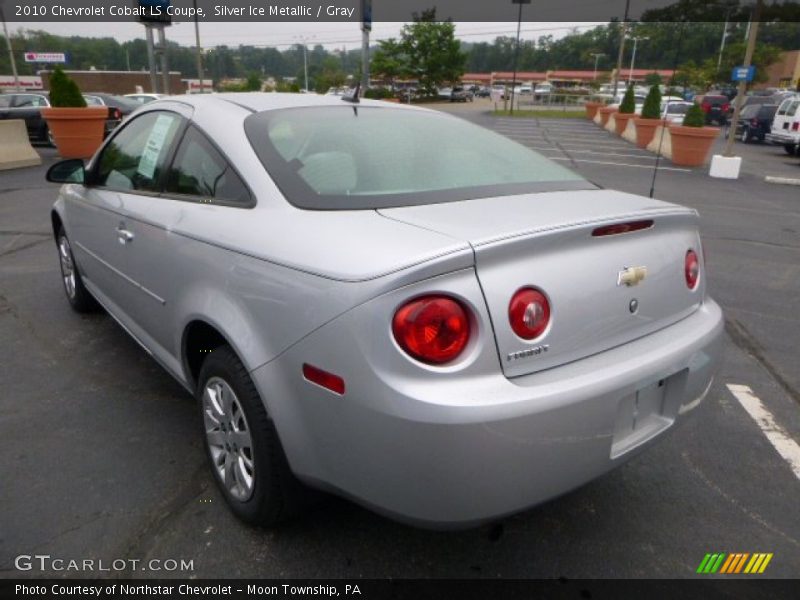 Silver Ice Metallic / Gray 2010 Chevrolet Cobalt LS Coupe