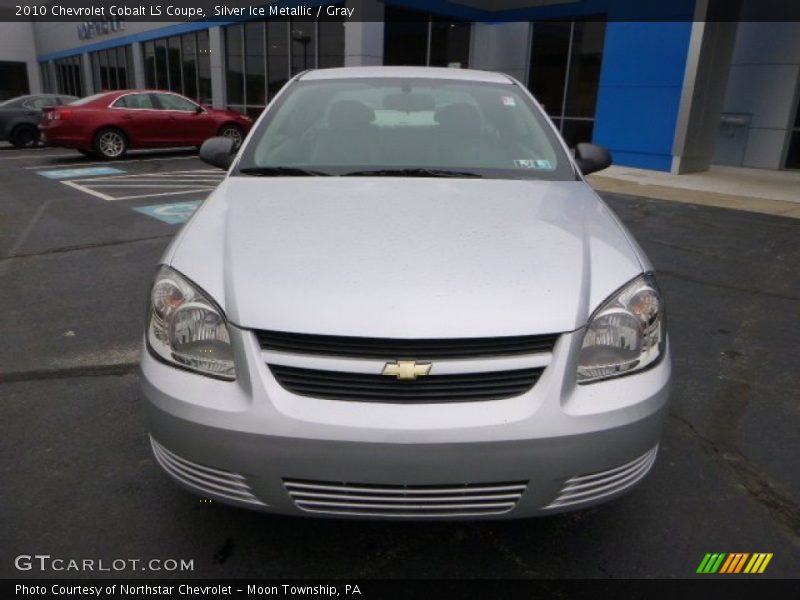 Silver Ice Metallic / Gray 2010 Chevrolet Cobalt LS Coupe
