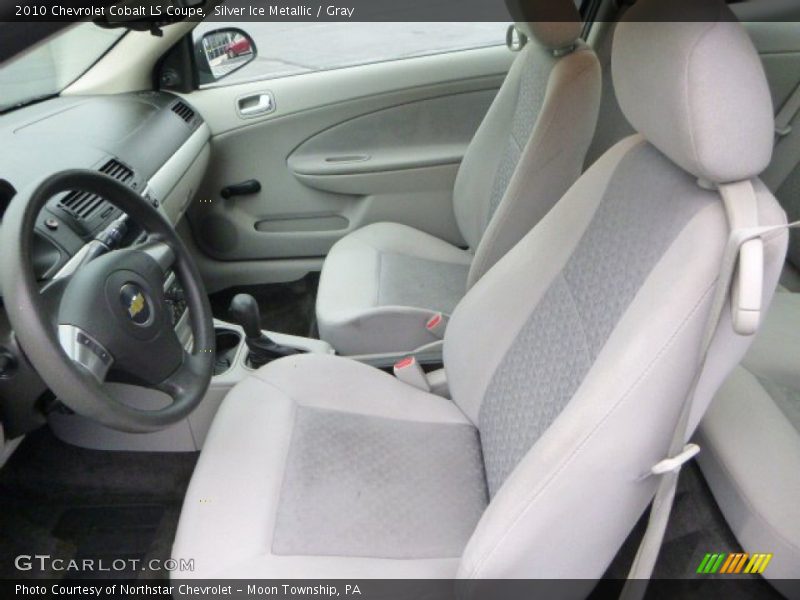 Silver Ice Metallic / Gray 2010 Chevrolet Cobalt LS Coupe