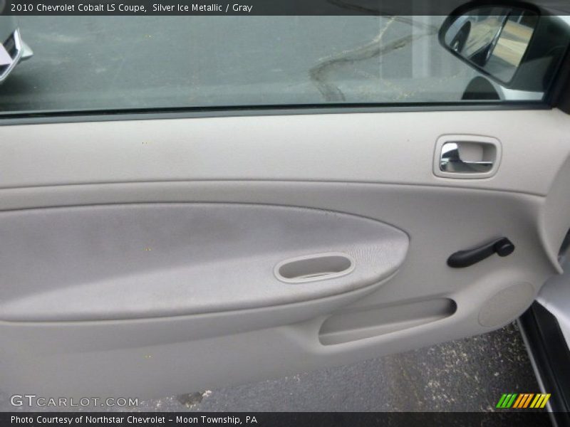Silver Ice Metallic / Gray 2010 Chevrolet Cobalt LS Coupe