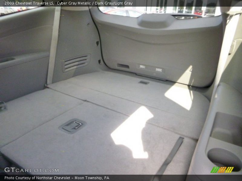Cyber Gray Metallic / Dark Gray/Light Gray 2009 Chevrolet Traverse LS