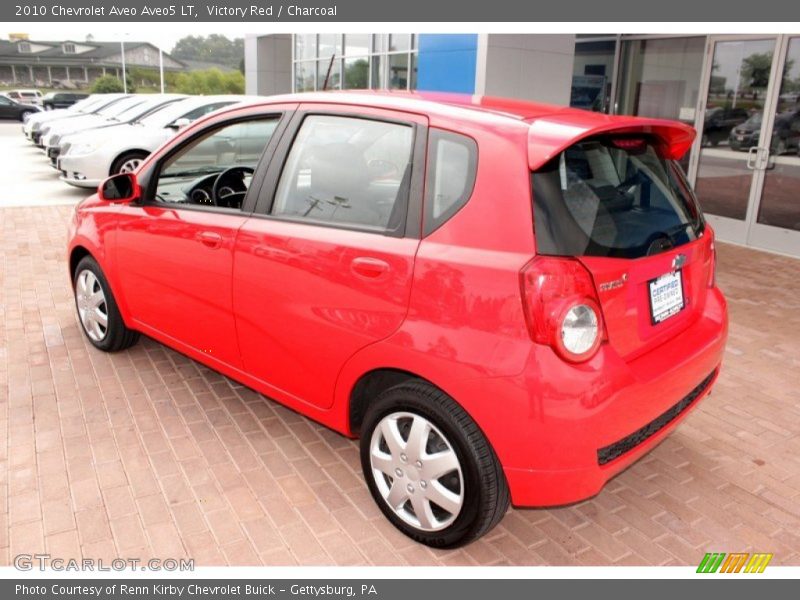 Victory Red / Charcoal 2010 Chevrolet Aveo Aveo5 LT