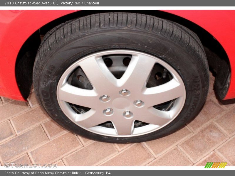 Victory Red / Charcoal 2010 Chevrolet Aveo Aveo5 LT