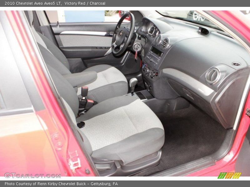 Victory Red / Charcoal 2010 Chevrolet Aveo Aveo5 LT