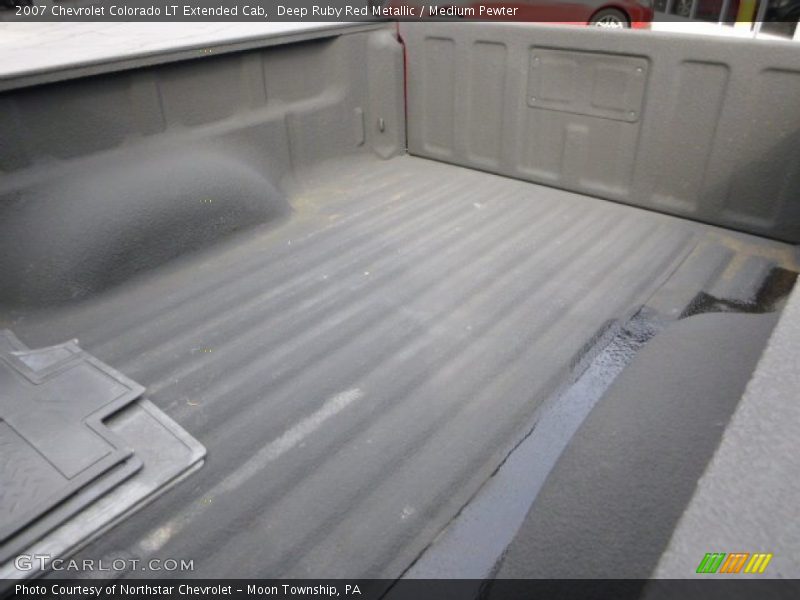 Deep Ruby Red Metallic / Medium Pewter 2007 Chevrolet Colorado LT Extended Cab