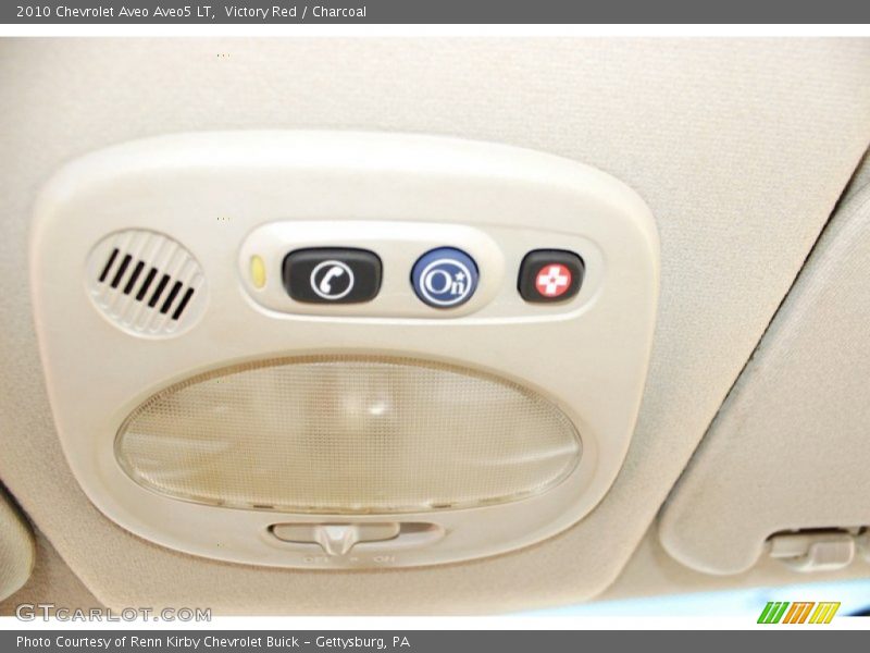 Victory Red / Charcoal 2010 Chevrolet Aveo Aveo5 LT