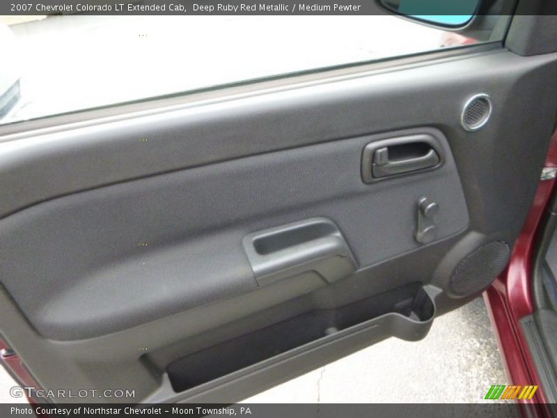 Deep Ruby Red Metallic / Medium Pewter 2007 Chevrolet Colorado LT Extended Cab