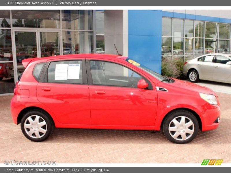 Victory Red / Charcoal 2010 Chevrolet Aveo Aveo5 LT
