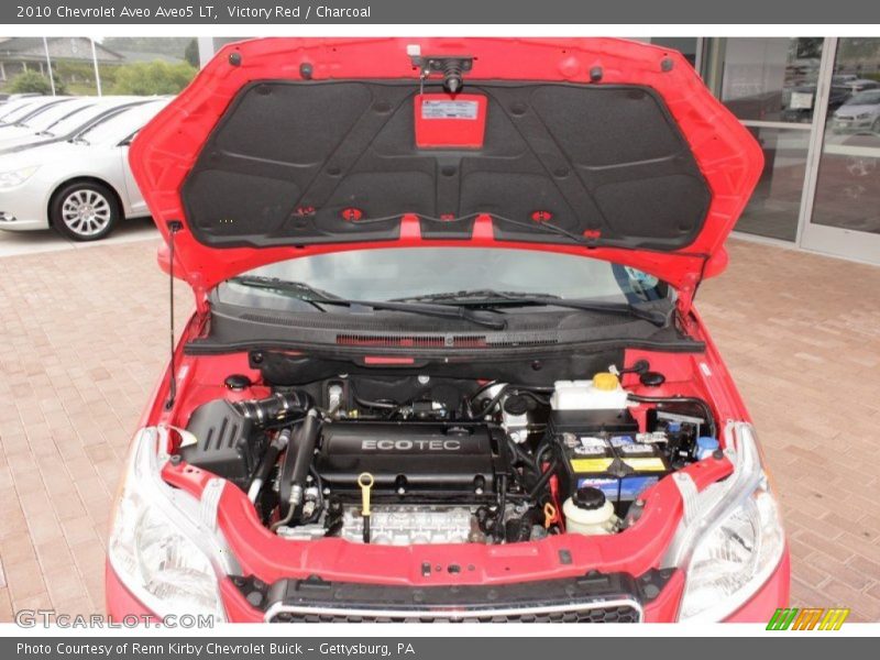 Victory Red / Charcoal 2010 Chevrolet Aveo Aveo5 LT