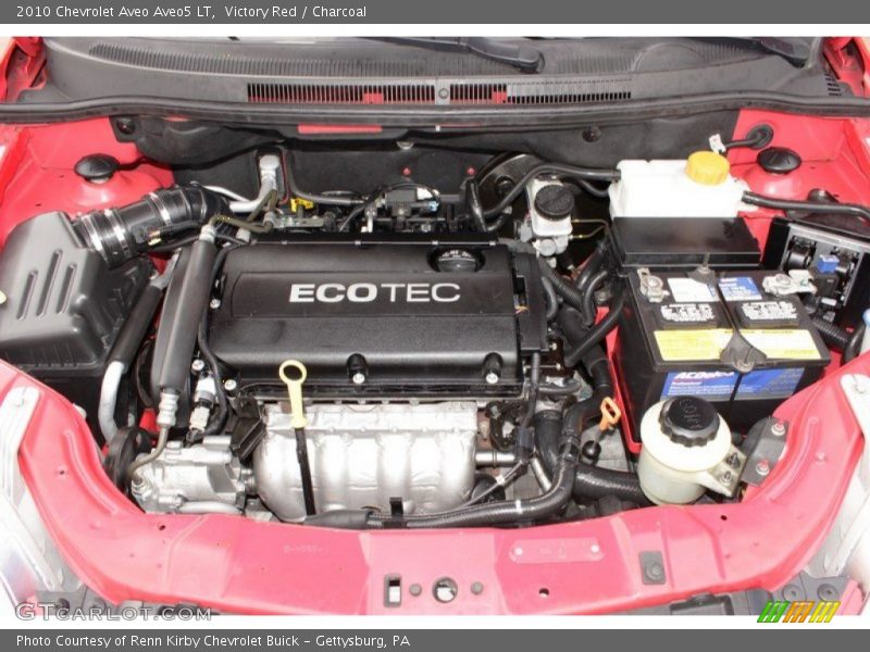 Victory Red / Charcoal 2010 Chevrolet Aveo Aveo5 LT