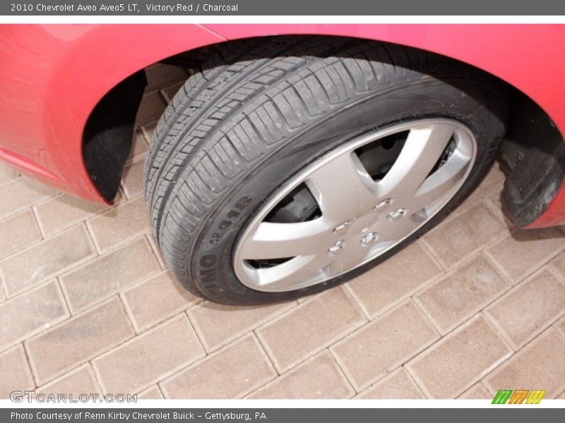 Victory Red / Charcoal 2010 Chevrolet Aveo Aveo5 LT