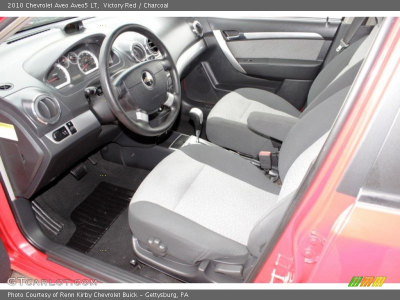 Victory Red / Charcoal 2010 Chevrolet Aveo Aveo5 LT