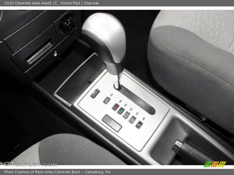 Victory Red / Charcoal 2010 Chevrolet Aveo Aveo5 LT