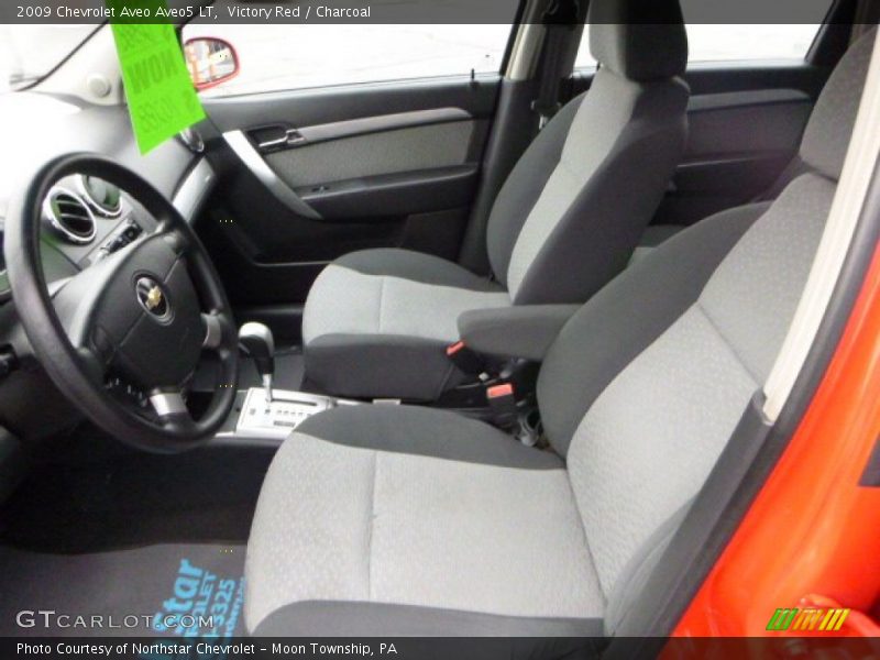 Victory Red / Charcoal 2009 Chevrolet Aveo Aveo5 LT