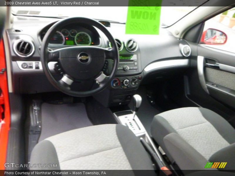 Victory Red / Charcoal 2009 Chevrolet Aveo Aveo5 LT