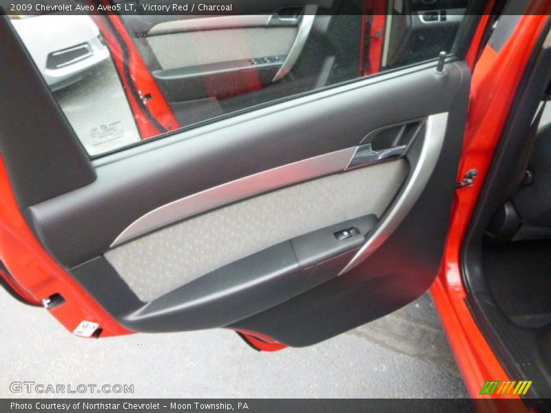 Victory Red / Charcoal 2009 Chevrolet Aveo Aveo5 LT