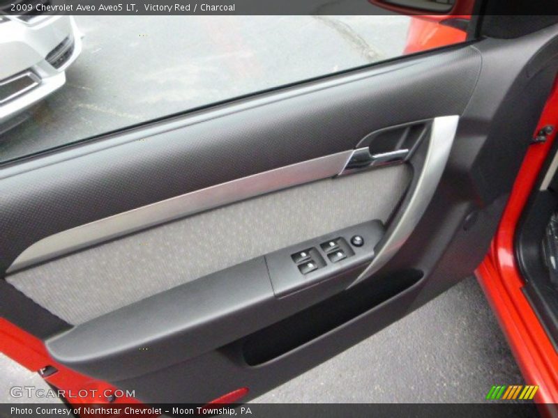 Victory Red / Charcoal 2009 Chevrolet Aveo Aveo5 LT