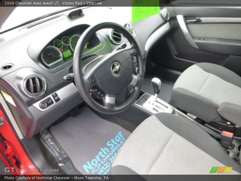 Victory Red / Charcoal 2009 Chevrolet Aveo Aveo5 LT