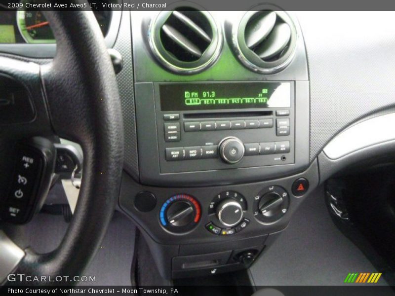 Victory Red / Charcoal 2009 Chevrolet Aveo Aveo5 LT