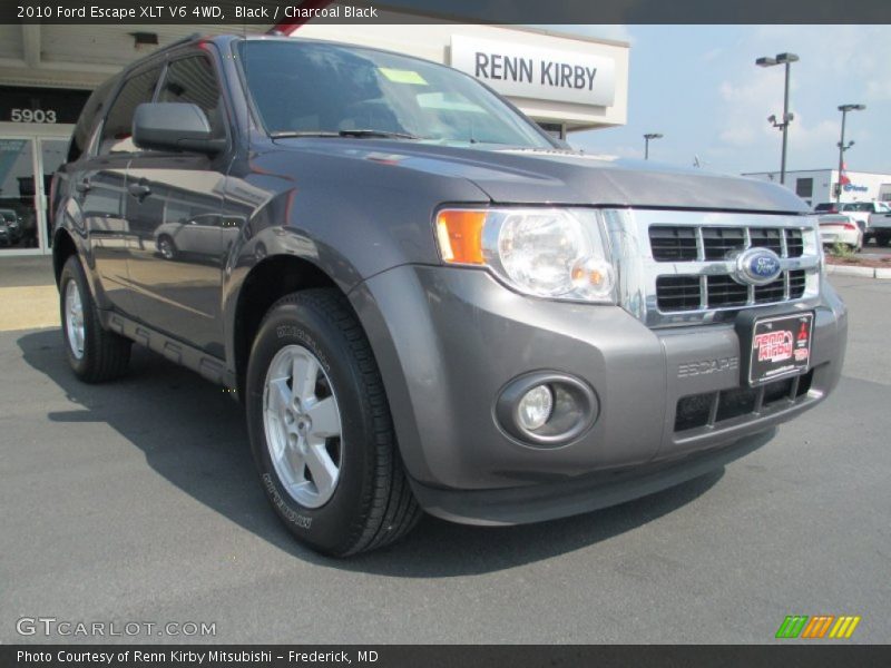 Black / Charcoal Black 2010 Ford Escape XLT V6 4WD