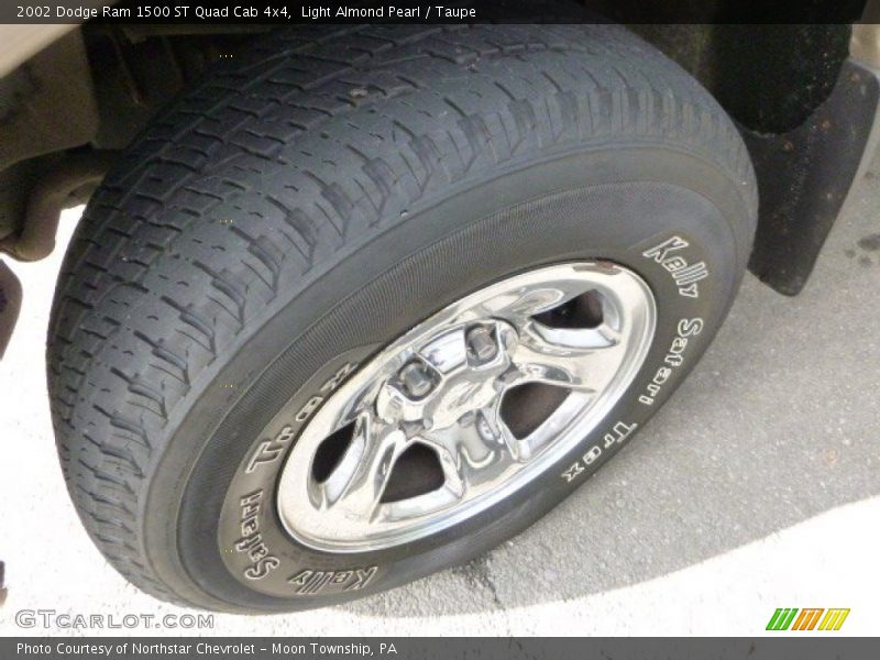 Light Almond Pearl / Taupe 2002 Dodge Ram 1500 ST Quad Cab 4x4