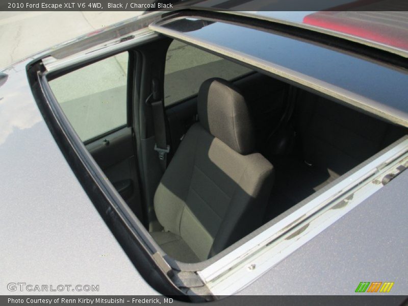 Black / Charcoal Black 2010 Ford Escape XLT V6 4WD
