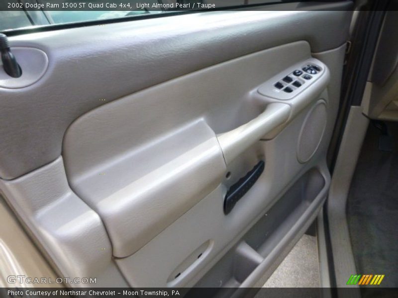 Light Almond Pearl / Taupe 2002 Dodge Ram 1500 ST Quad Cab 4x4