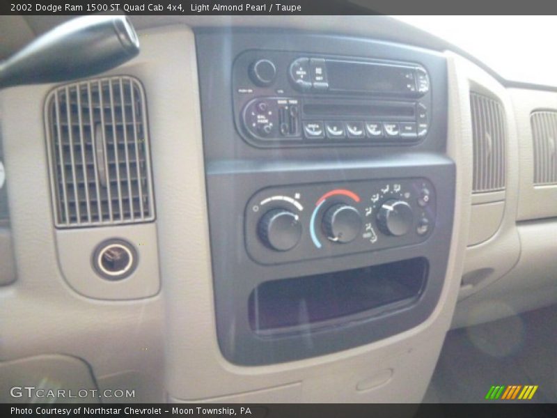Light Almond Pearl / Taupe 2002 Dodge Ram 1500 ST Quad Cab 4x4