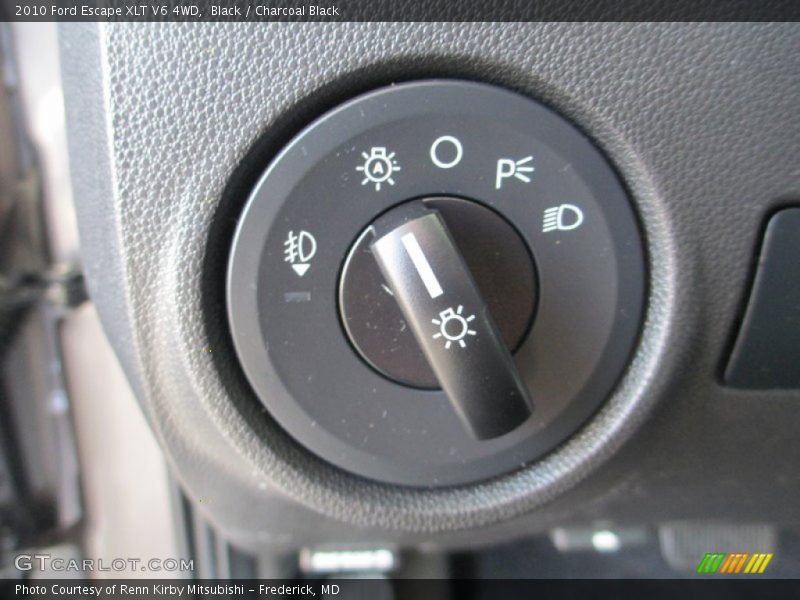 Black / Charcoal Black 2010 Ford Escape XLT V6 4WD
