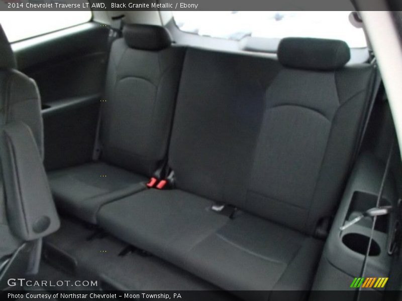 Black Granite Metallic / Ebony 2014 Chevrolet Traverse LT AWD