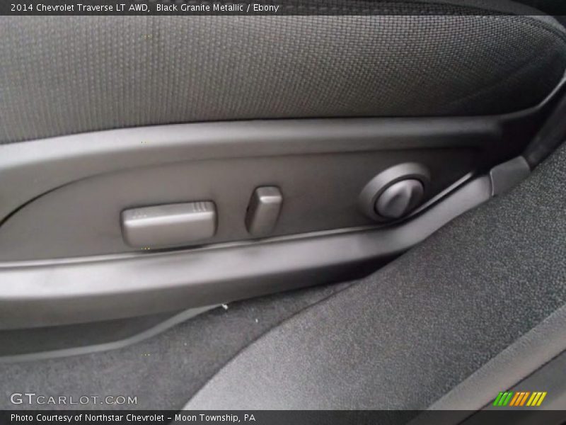 Black Granite Metallic / Ebony 2014 Chevrolet Traverse LT AWD