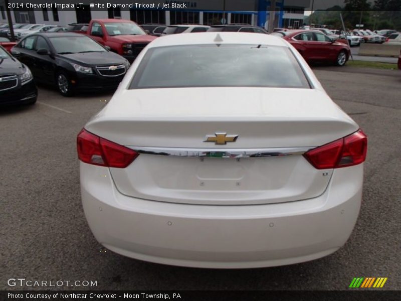 White Diamond Tricoat / Jet Black 2014 Chevrolet Impala LT