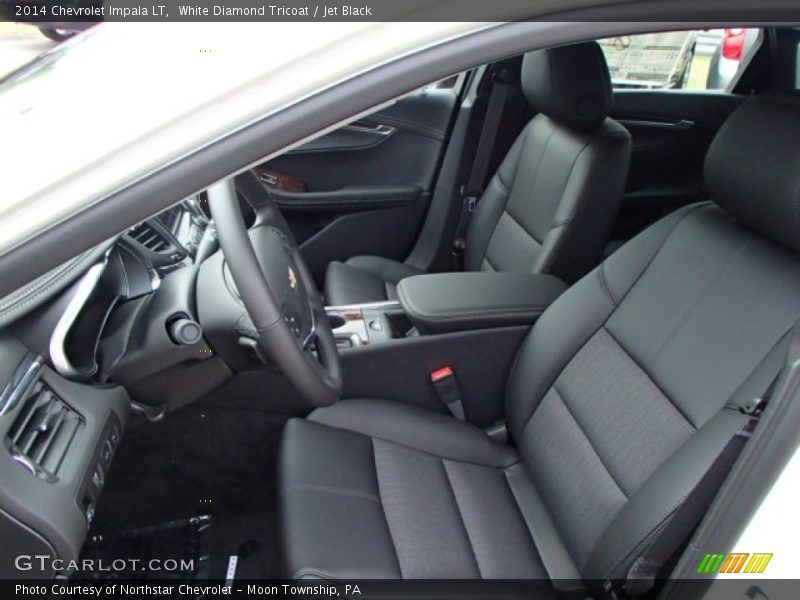 White Diamond Tricoat / Jet Black 2014 Chevrolet Impala LT