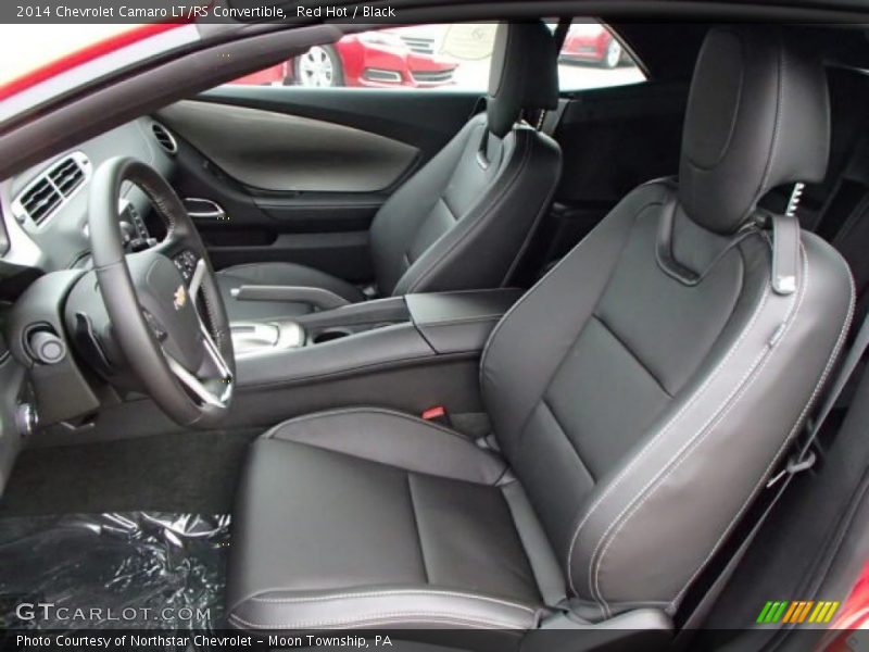 Front Seat of 2014 Camaro LT/RS Convertible