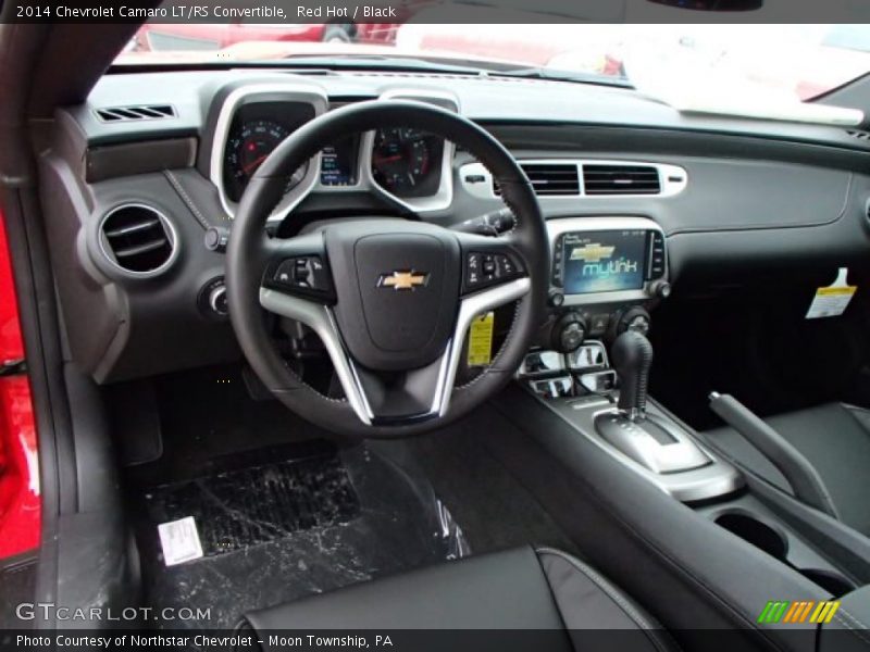 Red Hot / Black 2014 Chevrolet Camaro LT/RS Convertible