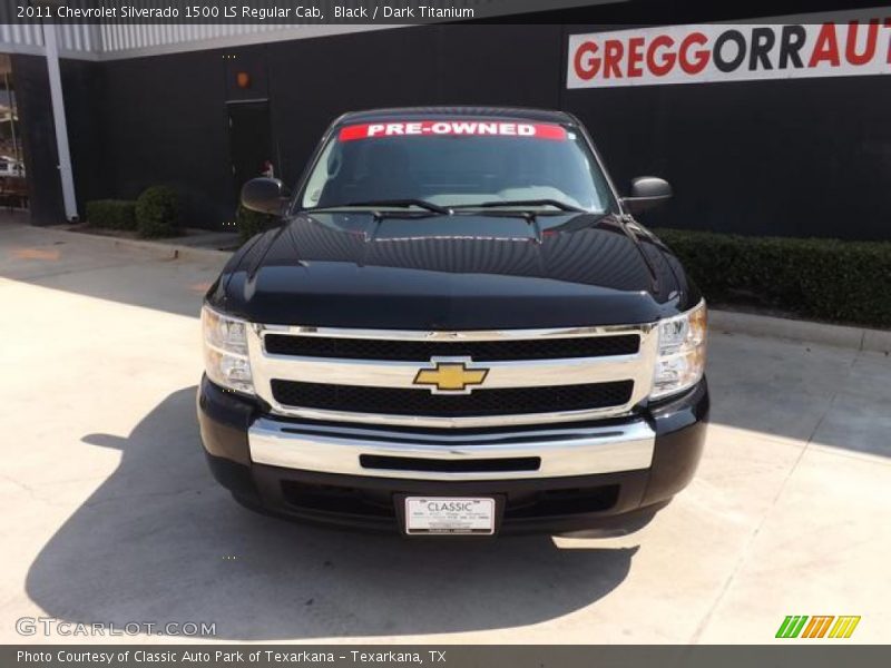 Black / Dark Titanium 2011 Chevrolet Silverado 1500 LS Regular Cab